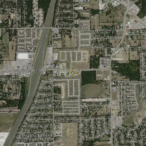 Aerial/Satellite Image of Texas Lifeline Corporation Ambulance Balch Springs, TX