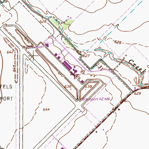 Topographic Map of Air Medical Limited, TX
