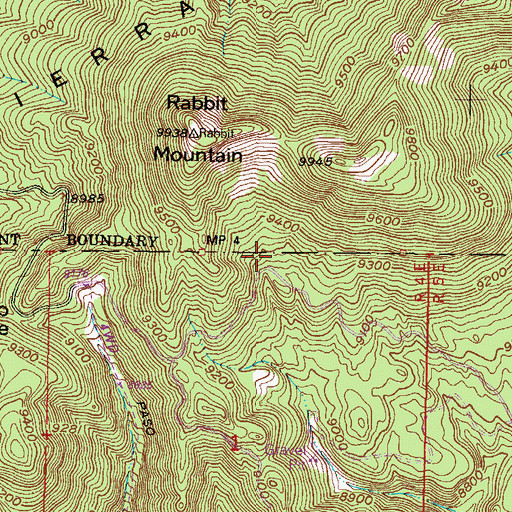 Topographic Map of La Cueva Fire District Cochiti Mesa, NM