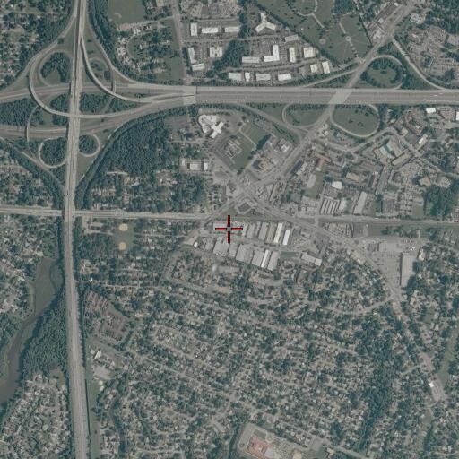 Aerial/Satellite Image of Medical Transport, VA
