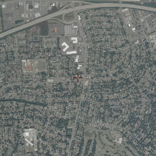 Aerial/Satellite Image of Virginia Beach Volunteer Emergency Medical Services Station 16 Plaza, VA