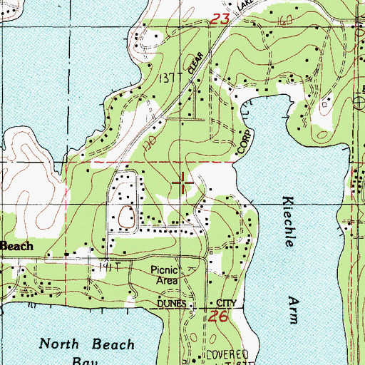 Topographic Map of South Coast Water District, OR