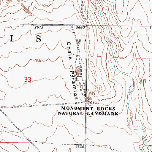 Monument Rocks Arch, KS