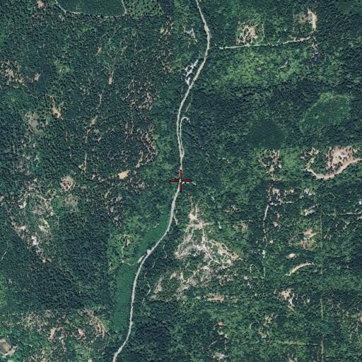 Aerial/Satellite Image of Sleighville Creek, CA