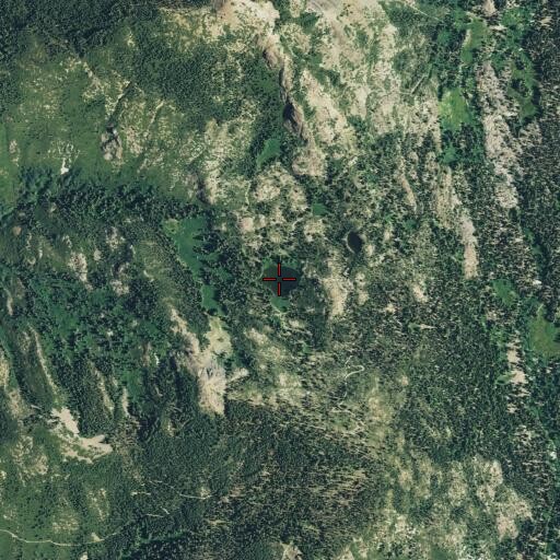Aerial/Satellite Image of Smith Lake, CA