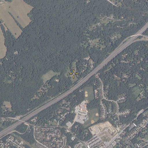 Aerial/Satellite Image of Shadowbrook Farm, MD