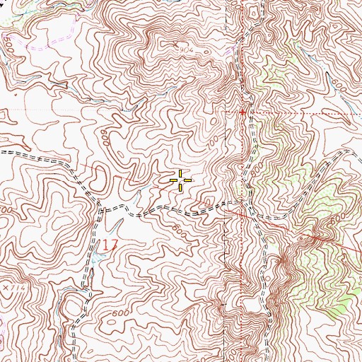 Topographic Map of Orange County Fire Authority Station 58, CA
