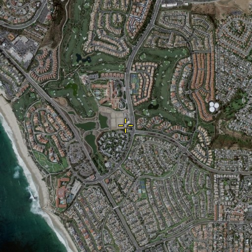 Aerial/Satellite Image of Orange County Fire Authority Station 30, CA