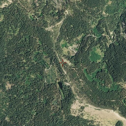 Aerial/Satellite Image of Bunker Hill Ridge, CA