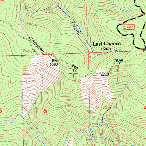 Cleghorn Bar Trail, CA