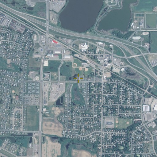 Aerial/Satellite Image of Albertville Fire Department, MN