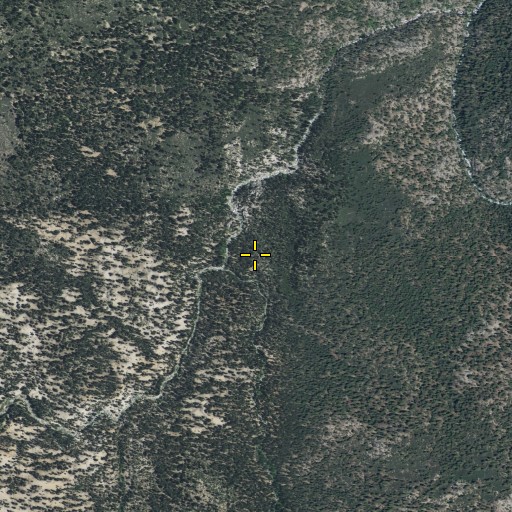 Aerial/Satellite Image of Ferguson Creek, CA