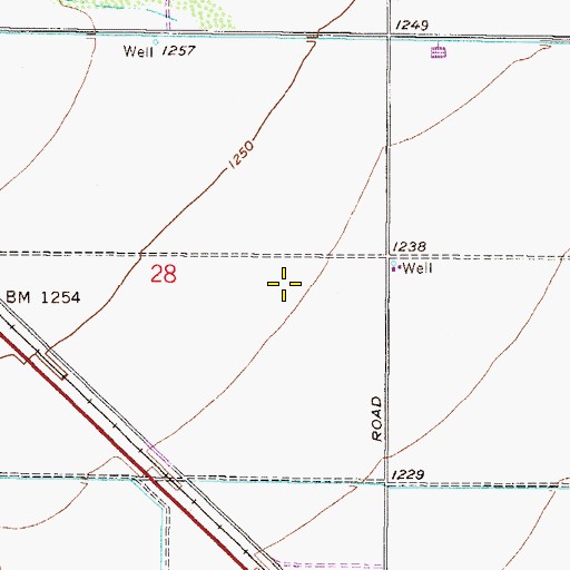 Topographic Map of Sun West Choice Healthcare and Rehabilitation Center, AZ
