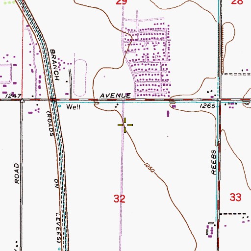 Topographic Map of The Church of Jesus Christ of Latter Day Saints, AZ