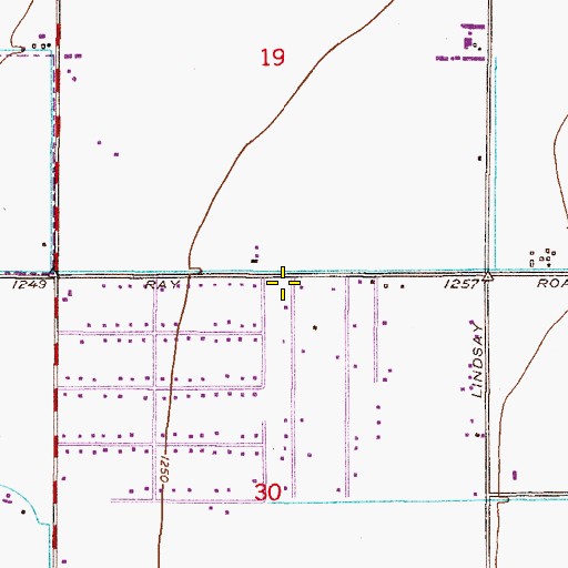 Topographic Map of Kingdom Hall of Jehovahs Witnesses, AZ