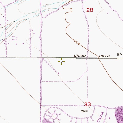 Topographic Map of The Church of Jesus Christ of Latter Day Saints, AZ