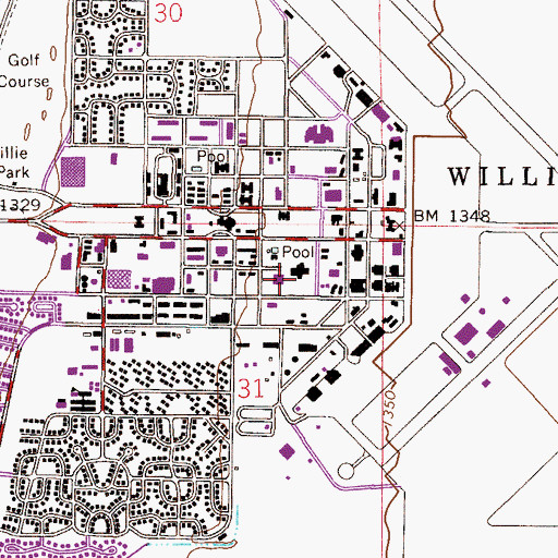 Topographic Map of Arizona State University Polytechnic Campus Interdisciplinary Science and Technology Building 3, AZ