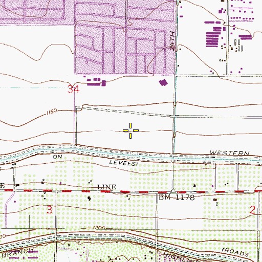 Topographic Map of South Mountain Community College Gymnasium, AZ