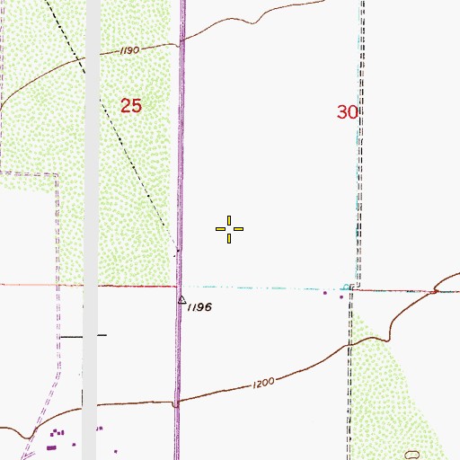 Topographic Map of Maricopa Police Department, AZ