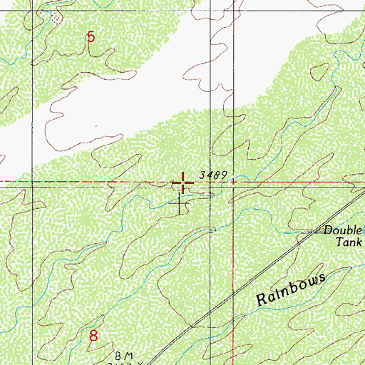 Topographic Map of Golder Ranch Fire District Station 378, AZ
