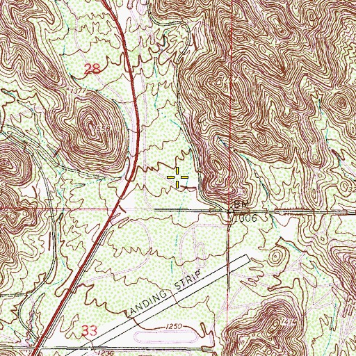 Topographic Map of Phoenix Fire Department Station 46, AZ