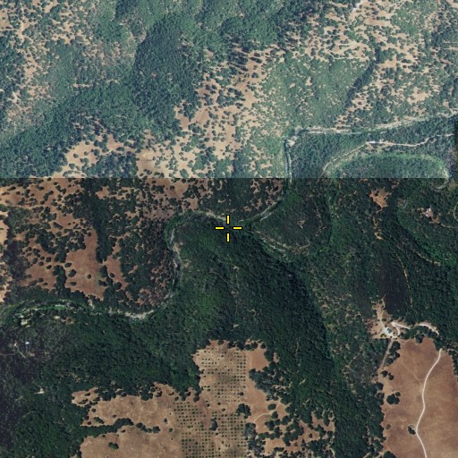 Aerial/Satellite Image of South Fork Cosumnes River, CA