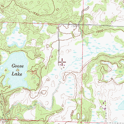 Topographic Map of Engel Dairy Farm, MN