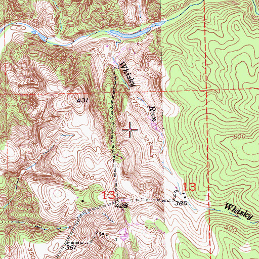Topographic Map of Lincoln Koi Farm, CA