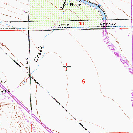 Topographic Map of Bird Road Quarry, CA
