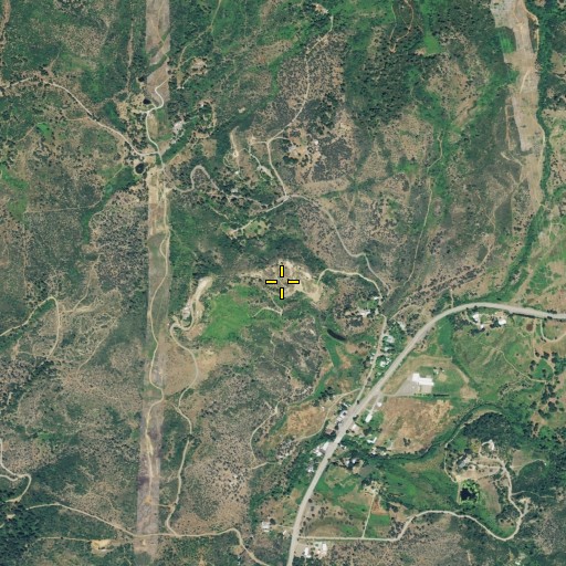 Aerial/Satellite Image of Carroll Sand and Gravel Pit, CA