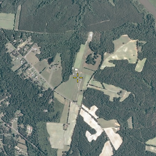 Aerial/Satellite Image of Henshaw Airport, VA