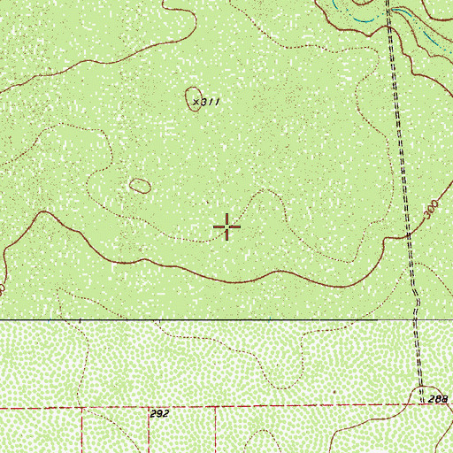 Topographic Map of Ghost Apache Airport, TX