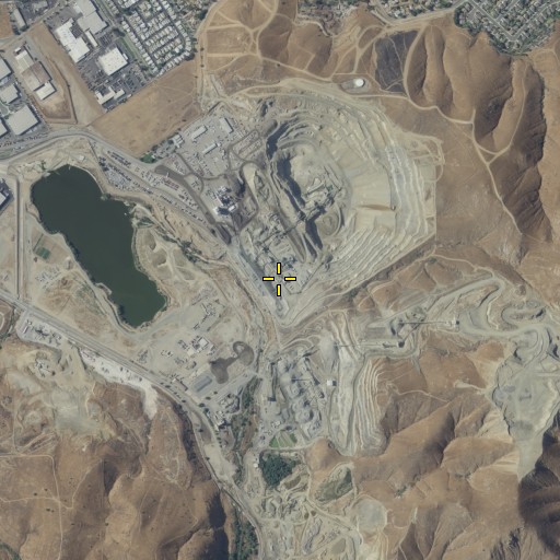 Aerial/Satellite Image of Corona Pit, CA