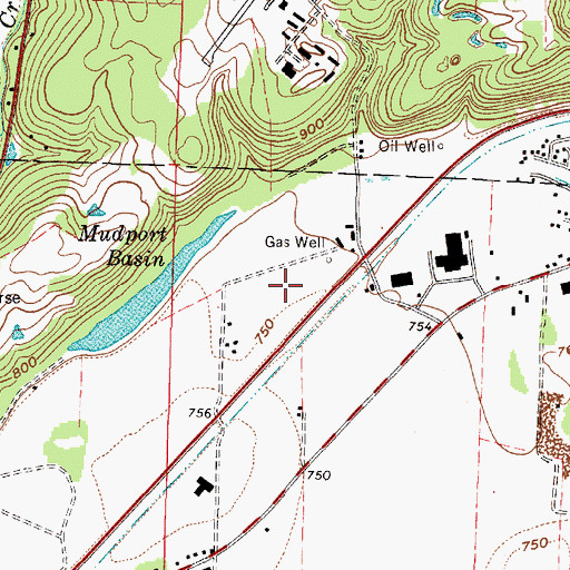 Topographic Map of Coshocton Christian School, OH