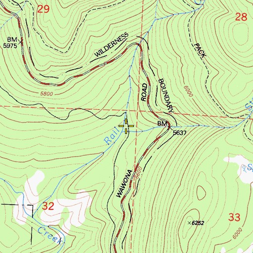 Topographic Map of Strawberry Creek, CA