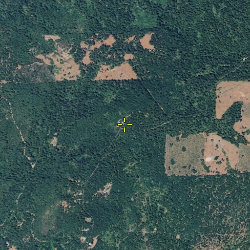 Aerial/Satellite Image of Sunset Hill, CA