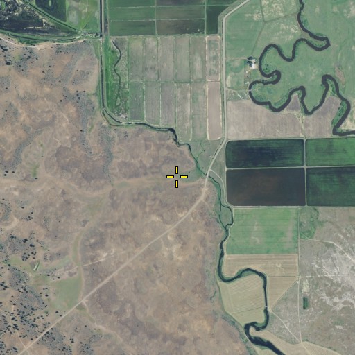Aerial/Satellite Image of Taylor Creek, CA