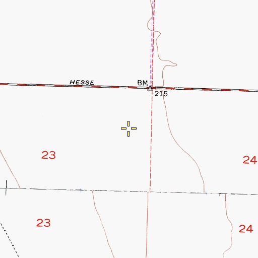 Topographic Map of Angiola Dairy, CA