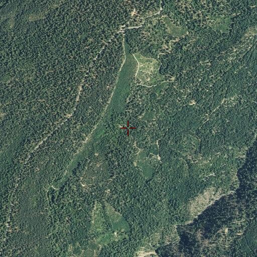 Aerial/Satellite Image of Trap Line Mine, CA
