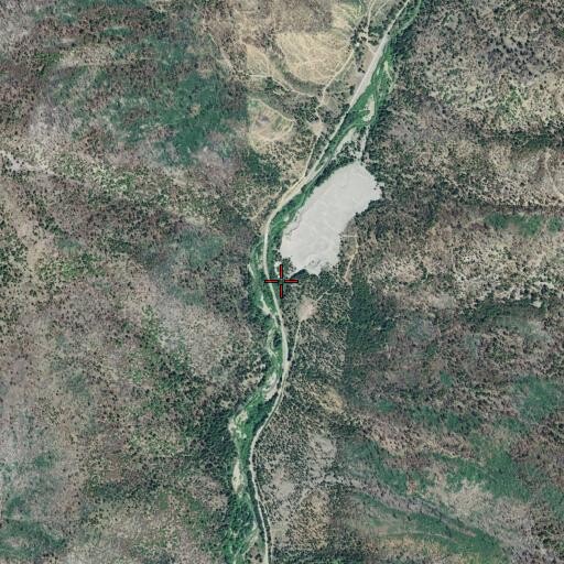Aerial/Satellite Image of Warren Creek, CA