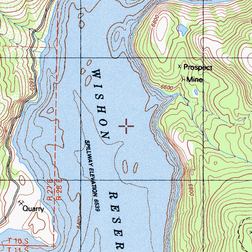 Wishon Reservoir, CA