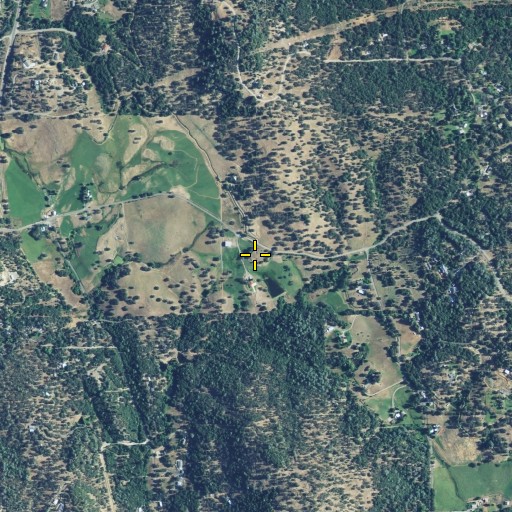 Aerial/Satellite Image of Browns Valley Ditch, CA