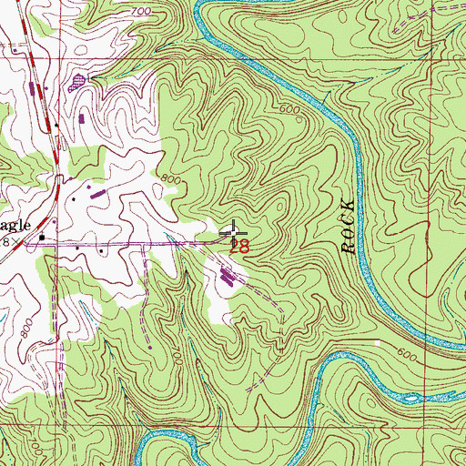 Topographic Map of Hadder Cemetery, AL