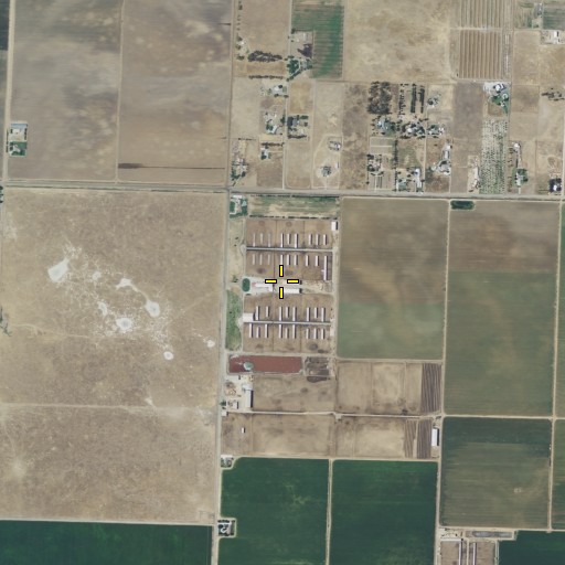 Aerial/Satellite Image of Milk Maid Dairy, CA