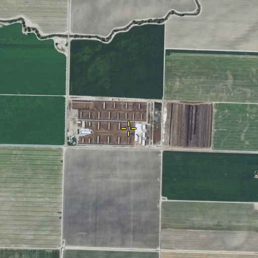 Aerial/Satellite Image of Nace Dairy, CA