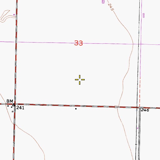 Topographic Map of Vander Eyk Dairy Complex, CA