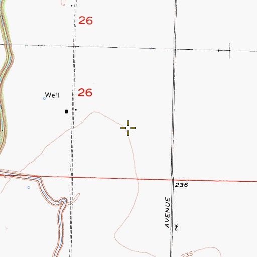 Topographic Map of Valley View Farms Dairy, CA