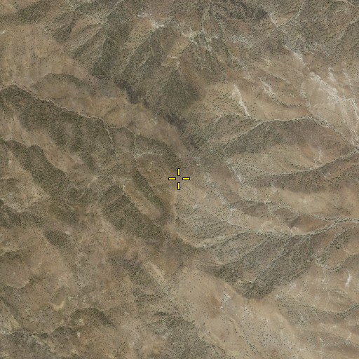 Aerial/Satellite Image of Chariot Mountain, CA