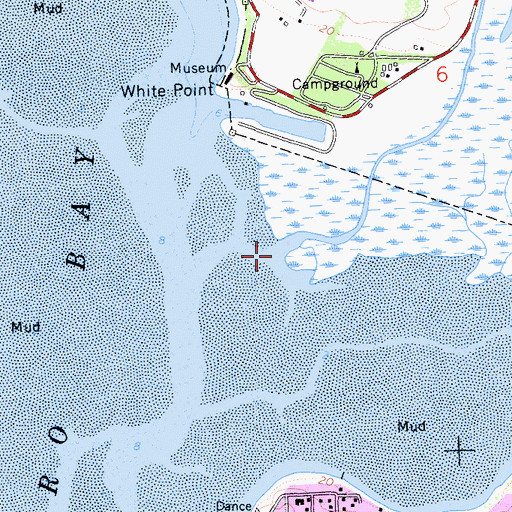 Topographic Map of Chorro Creek, CA