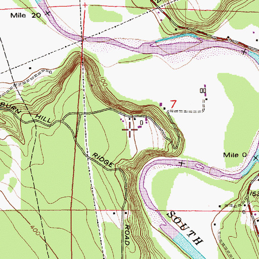 Topographic Map of Stilli Ridge Dairy, WA